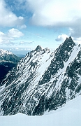 Tatry zima. Zabi mnich i Zabi Nizni z Buli pod Rysami.