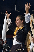 XXXV Miedzynarodowy Festiwal Folkloru Ziem Gorskich Zakopane 15-24 sierpnia 2003.18 sierpnia 2003 r. Koncert konkursowy -  zespol z Wloch  