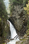 Tatry, jesien, Wodogrzmoty Mickiewicza, canyoning, cwiczenia TOPR w ratownictwie. Ratownik TOPR - Grzesiek Bargiel i Sebastian Szadkowski.