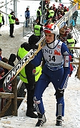 Puchar Swiata w skokach Zakopane 18.01.2004. Kornilov Denis RUS 40 miejsce.