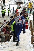 Puchar Swiata w skokach Zakopane 18.01.2004. Kornilov Denis RUS 40 miejsce.