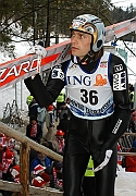 Puchar Swiata w skokach Zakopane 18.01.2004. Widhoelzl Andreas AUT 30 miejsce.